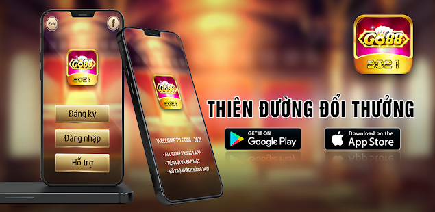 So sánh giao diện Go88 trên điện thoại và trên website máy tính.